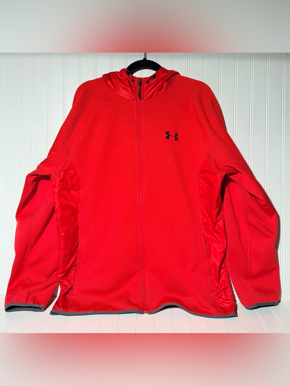 Under Armour COLDGEAR Men’s Zip Front Jacket Red XL